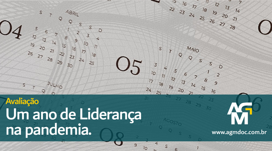 Um ano de liderança na pandemia