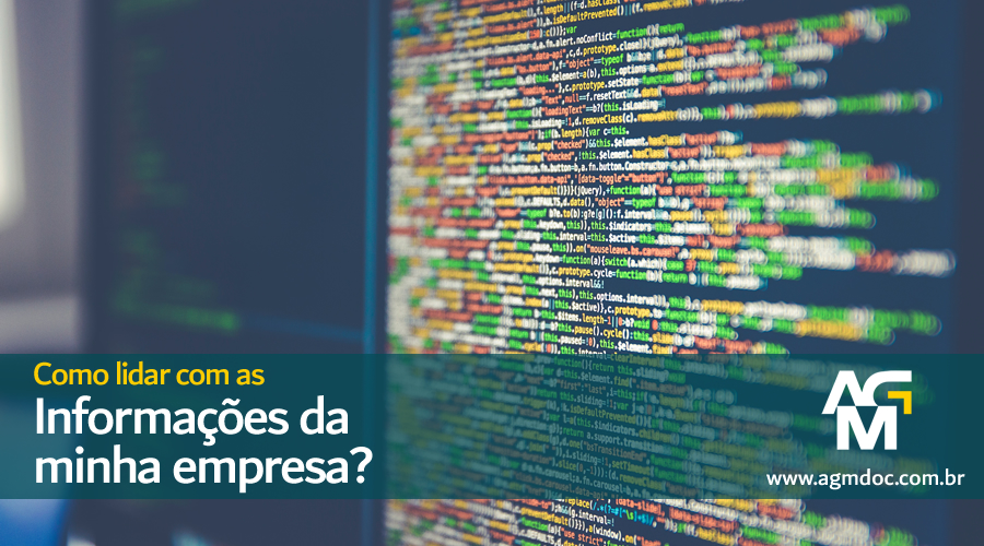 Como lidar com informações da minha empresa?