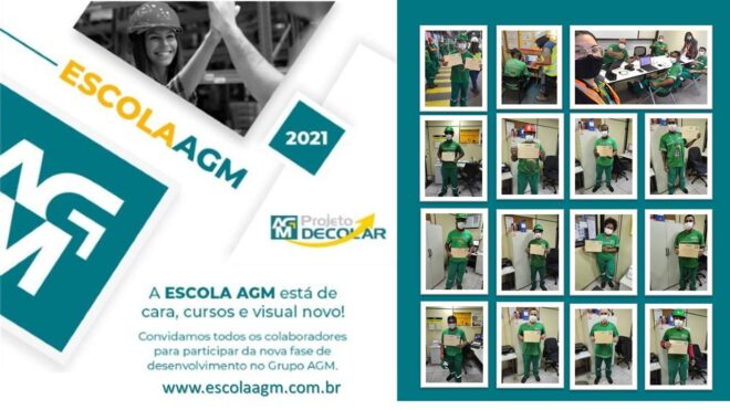 Escola AGM e Projeto Decolar: valorização das pessoas