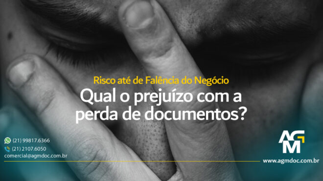 Qual o prejuízo com a perda de documentos?