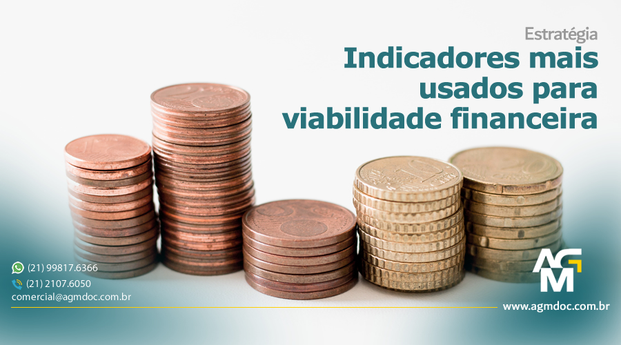 Indicadores mais usados para viabilidade financeira