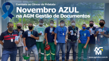 Novembro AZUL na AGM Gestão de Documentos