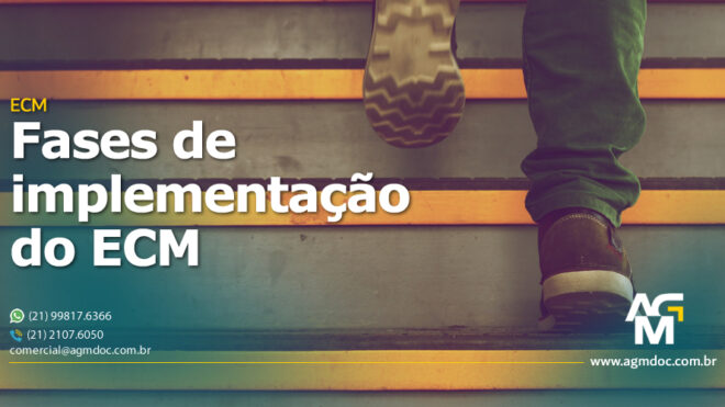 Fases de implementação do ECM