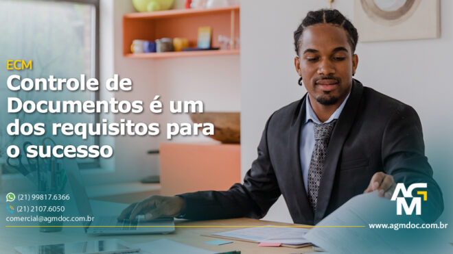 Controle de Documentos é um dos requisitos para o sucesso da empresa