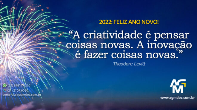 2022: FELIZ ANO NOVO