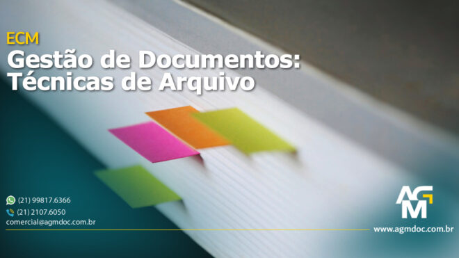 Gestão de Documentos: Técnicas de Arquivo