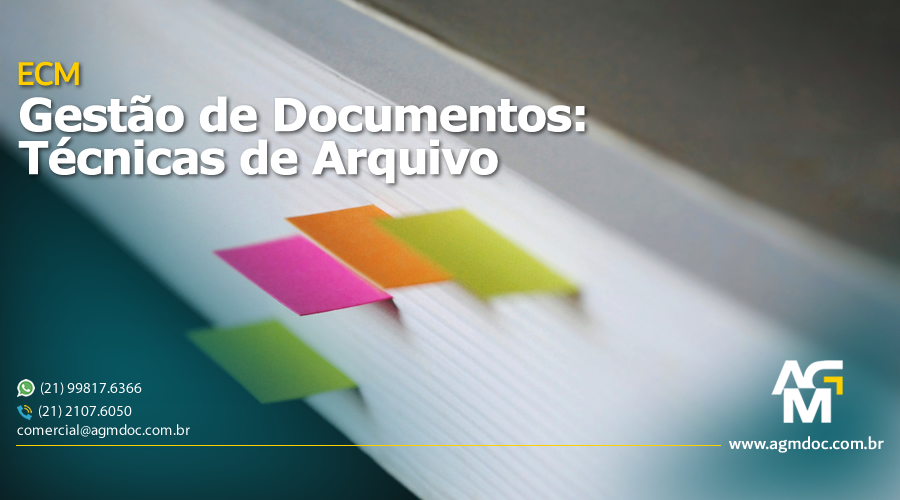 Gestão de Documentos: Técnicas de Arquivo