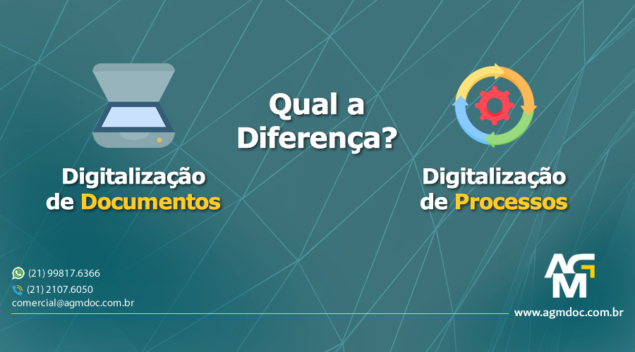 Digitalização de Documentos e Digitalização de Processos, qual a diferença?