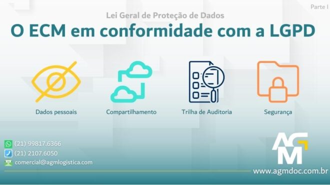 O ECM em conformidade com a LGPD