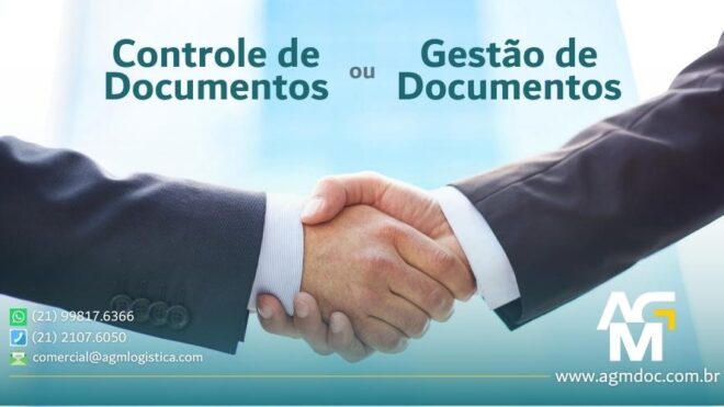Controle de Documentos vs. Gestão de Documentos