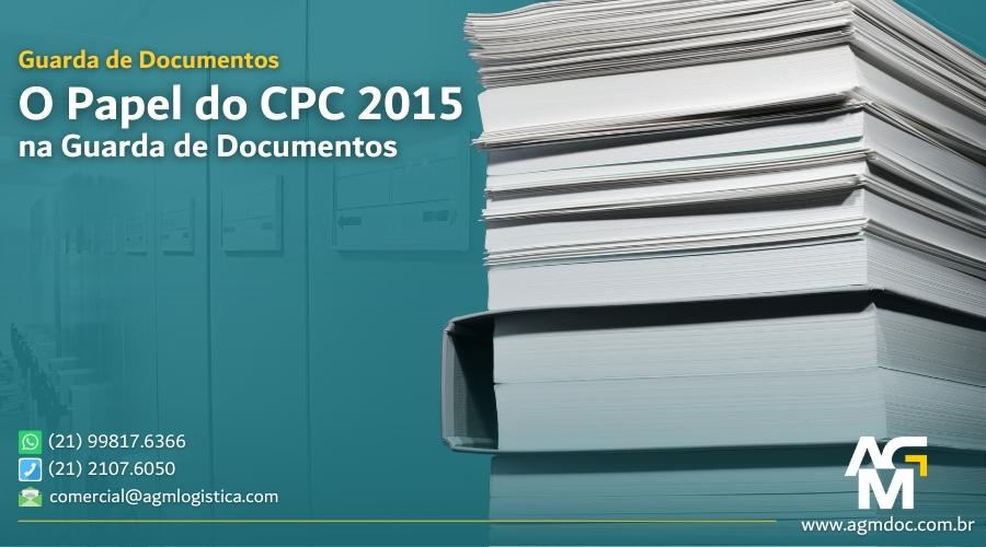 O papel do CPC 2015 na Guarda de Documentos