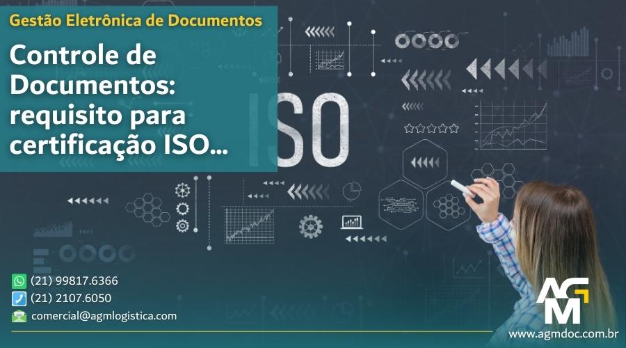 Controle de Documentos é um dos requisitos para a certificação ISO?