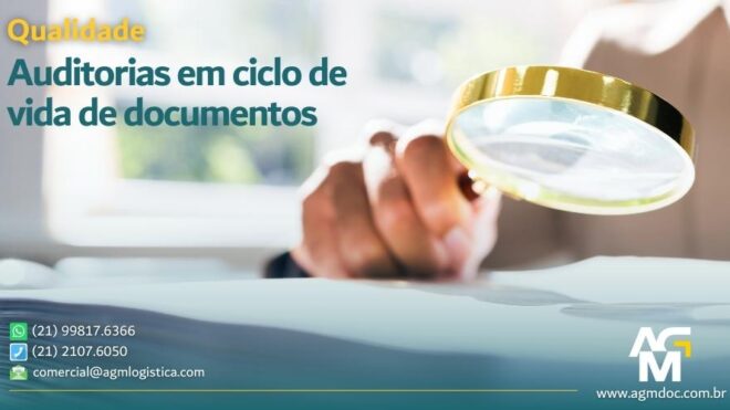 Qualidade: auditorias em ciclo de vida de documentos