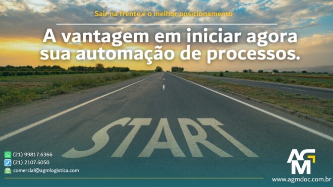 A vantagem em iniciar agora sua automação de processos