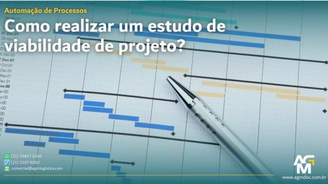 Como é um estudo de viabilidade de projeto na automação de processos?