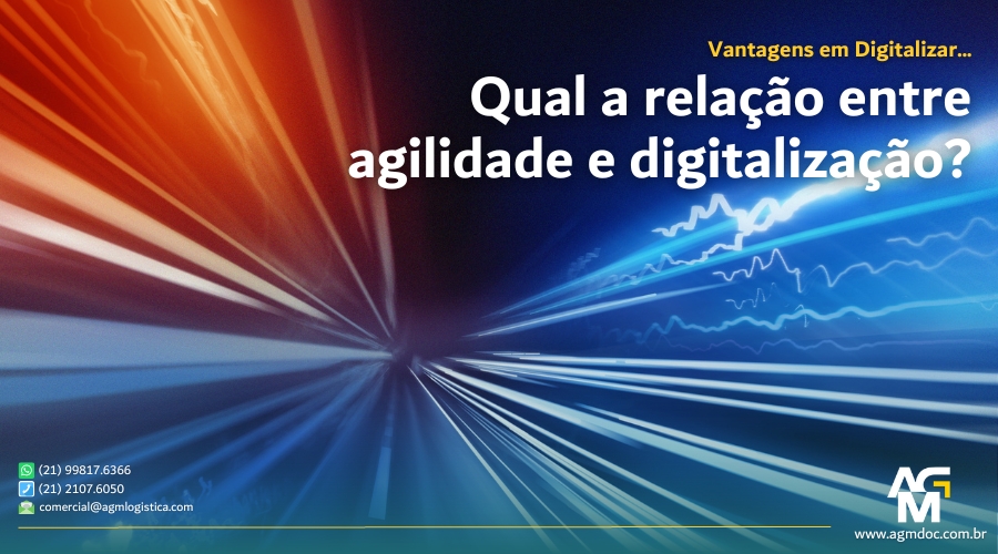 Qual a relação entre agilidade e a digitalização?