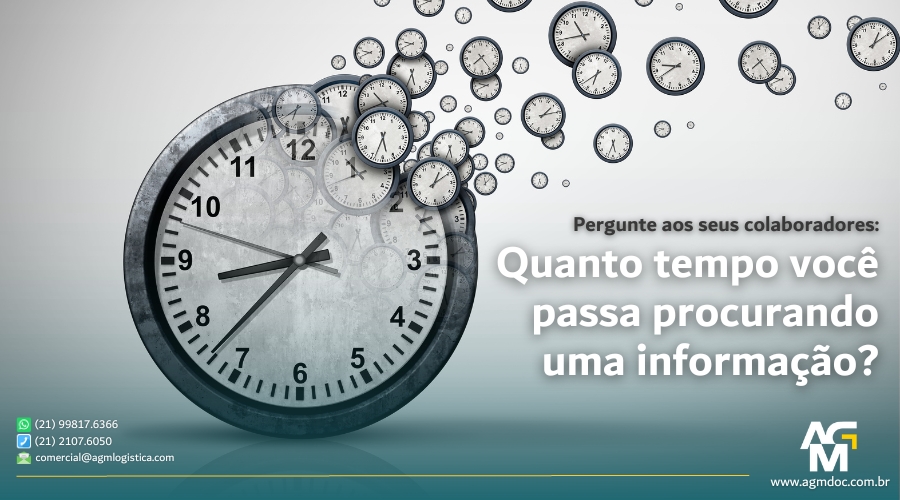 Quanto tempo você passa procurando uma informação? Evite prejuízos com documentos