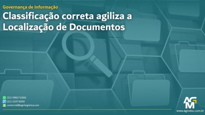 Classificação correta agiliza a localização de documentos