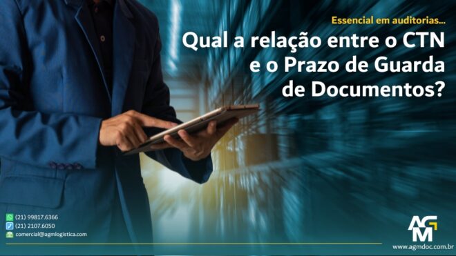 Qual a relação entre o CTN e o prazo de guarda de documentos?